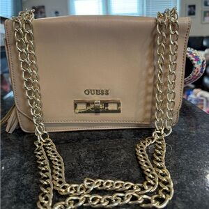GUESS Crossbody Bag with Gold Chain